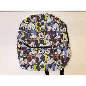 Mickey Mouse Fast Forward Backpack Disney Character Large Book Bag
